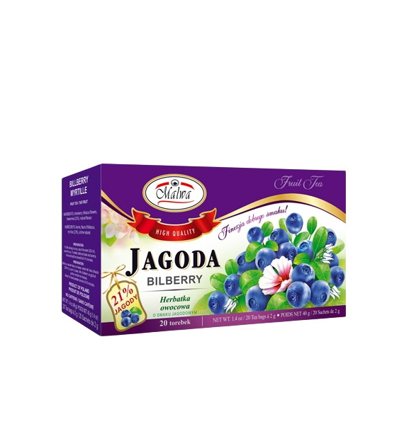 Herbatka jagodowa 20*2g fix MALWA