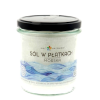 PIĘĆ PRZEMIAN Sól morska w płatkach bezglutenowa 180g