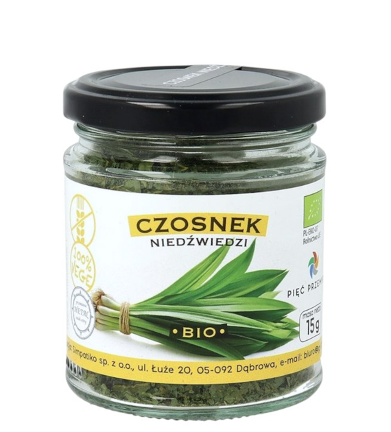 PIĘĆ PRZEMIAN Czosnek niedźwiedzi BIO 15g