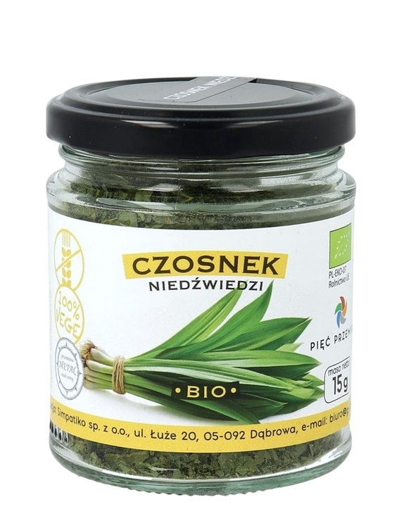 PIĘĆ PRZEMIAN Czosnek niedźwiedzi BIO 15g