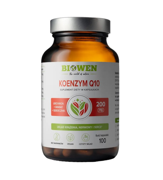 BIOWEN Koenzym Q10 100 mg, 100 kapsułek