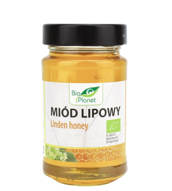 BIO PLANET Miód lipowy BIO 300g