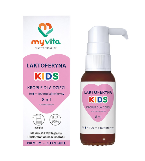 MyVita Laktoferyna kids krople dla dzieci 8ml