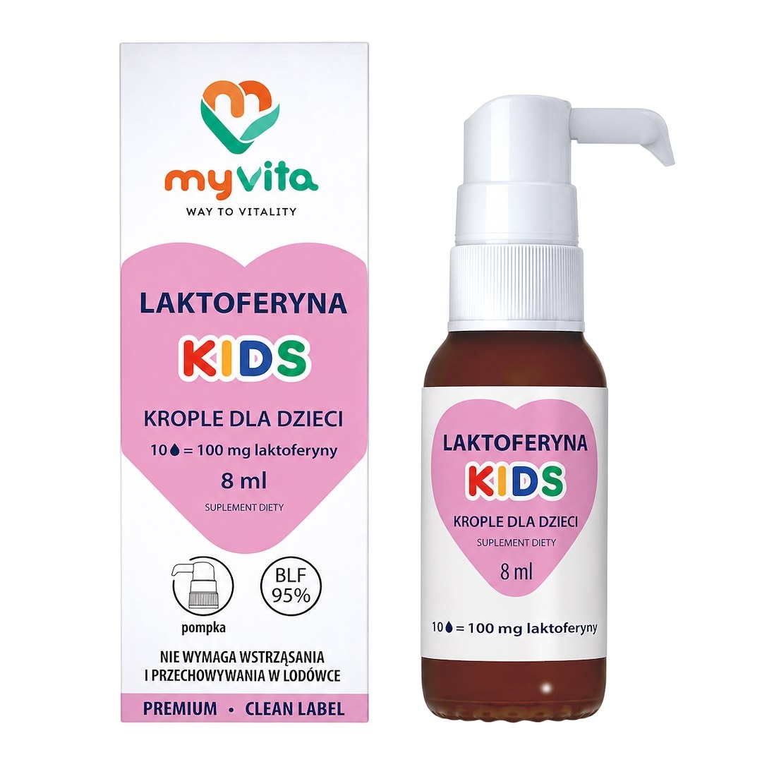 MyVita Laktoferyna kids krople dla dzieci 8ml