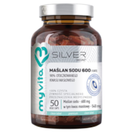 SILVER Maślan sodu forte 600mg, 50kaps. MyVita
