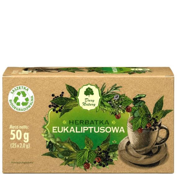 Herbatka Eukaliptusowa fix 25*2g DARY NATURY