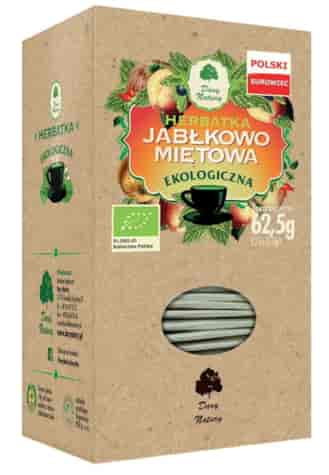 Herbatka Jabłkowo-miętowa BIO 25*2,5g DARY NATURY