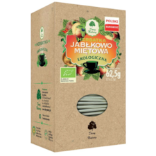 Herbatka Jabłkowo-miętowa BIO 25*2,5g DARY NATURY
