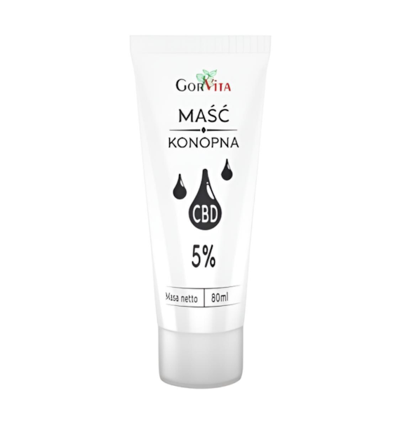 GORVITA Maść konopna CBD 5% 80ml