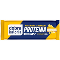 DOBRA KALORIA Baton PROTEINA z niskim IG o smaku lemon cheesecake + olej MCT 45g KUBARA