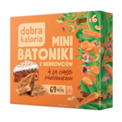 DOBRA KALORIA Mini batoniki a'la ciasto marchewkowe z nerkowców (6x17g) KUBARA