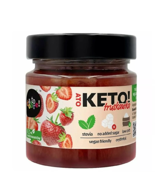 atodobre! KETO Truskawka bez dodatku cukru 200g
