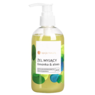 Żel myjący do ciała i twarzy limonka i aloes 250ml OPCJA NATURA
