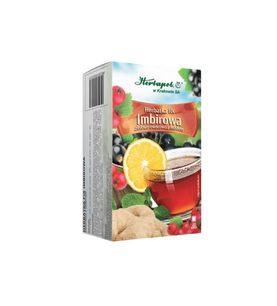 Herbatka imbirowa fix 20*3g HERBAPOL KRAKÓW