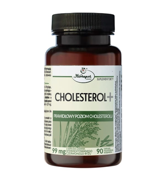 Cholesterol+ 90kaps. HERBAPOL KRAKÓW