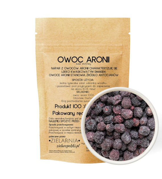 Aronia owoc 50g ZIELARZPOLSKI.PL