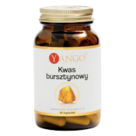 YANGO Kwas bursztynowy 40mg, 90 kaps.