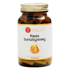 YANGO Kwas bursztynowy 40mg, 90 kaps.