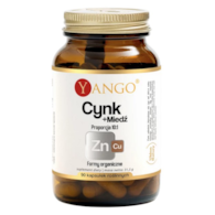 YANGO Cynk + miedź - proporcja 10:1 - 90 kaps.