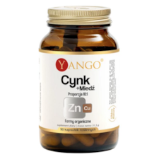 YANGO Cynk + miedź - proporcja 10:1 - 90 kaps.
