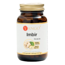 YANGO Imbir ekstrakt 10:1 420mg, 90 kaps.