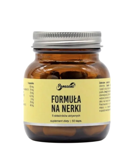 PANASEUS Formuła na Nerki - 50 kaps. YANGO
