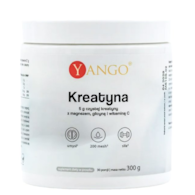 YANGO Kreatyna 200 Mesh z magnezem, glicyną i witaminą C 300g