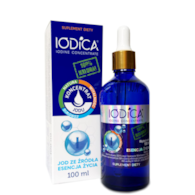 IODICA Naturalny koncentrat jodu 100ml butelka szklana + pipeta