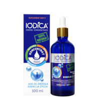 IODICA Naturalny koncentrat jodu 100ml butelka szklana + pipeta