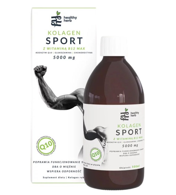 Kolagen SPORT 5000mg 500ml HEALTHY HERB