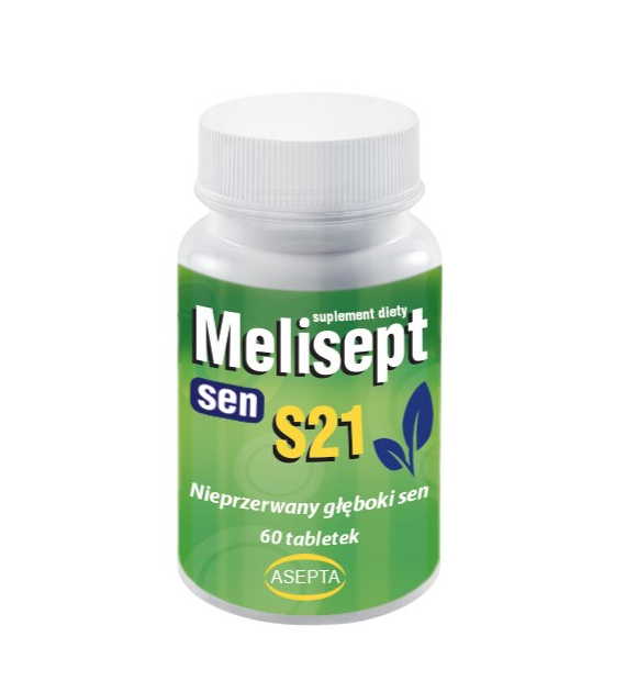 ASEPTA Melisept sen S21 60 tabletek