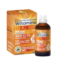 ASEPTA Witamina D3+K2 MK7 forte - 30ml