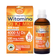 ASEPTA Witamina D3+K2 MK7 forte MCT - 30ml