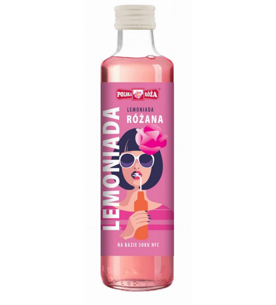 Lemoniada różana 250ml POLSKA RÓŻA