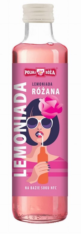 Lemoniada różana 250ml POLSKA RÓŻA