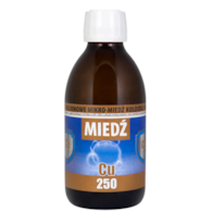 Mikro-Miedź koloidalna Cu250 25ppm 300ml PRO AKTIV
