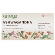 Ashwagandha ekstrakt kompleks 14 fiolek x 10ml GINSENG POLAND