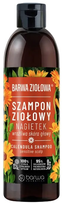 Szampon nagietek do wrażliwej skóry głowy 250ml BARWA ZIOŁOWA