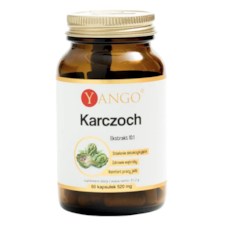 YANGO Karczoch ekstrakt 10:1 430mg, 60 kaps.