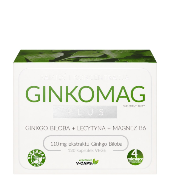 Ginkomag Plus 120 Vcaps. XENICO PHARMA