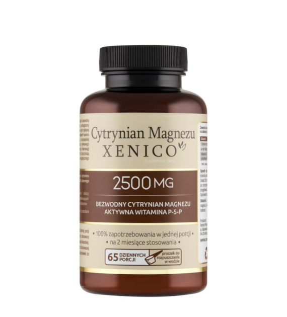 Cytrynian Magnezu Xenico proszek 65 porcji XENICO PHARMA