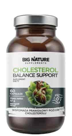 BIG NATURE Kapsułki Cholesterol Balance Support 60 kaps.