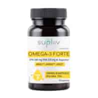 Omega-3 Forte 1000mg, 60kaps. SUPLIIV (500mg EPA, 250mg DHA w 1 kapsułce)