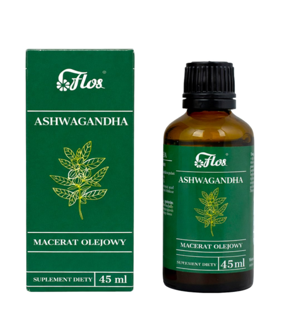 Ashwagandha macerat olejowy 45ml FLOS