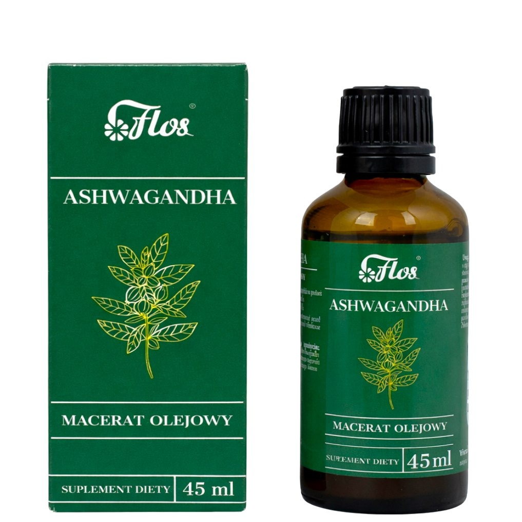 Ashwagandha macerat olejowy 45ml FLOS