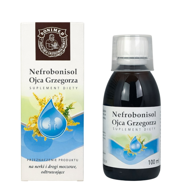 Nefrobonisol Ojca Grzegorza - suplement diety 100ml BONIMED