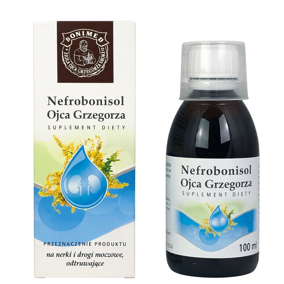 Nefrobonisol Ojca Grzegorza - suplement diety 100ml BONIMED