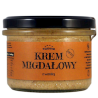 WARSZAWSKI Krem migdałowy z wanilią 190g