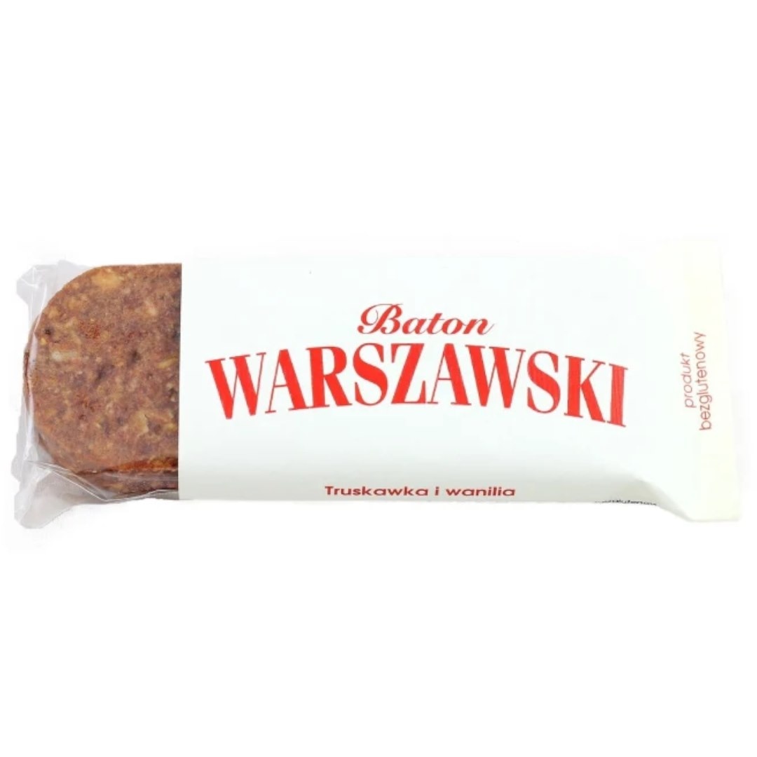 BATON WARSZAWSKI Truskawka i wanilia 50g