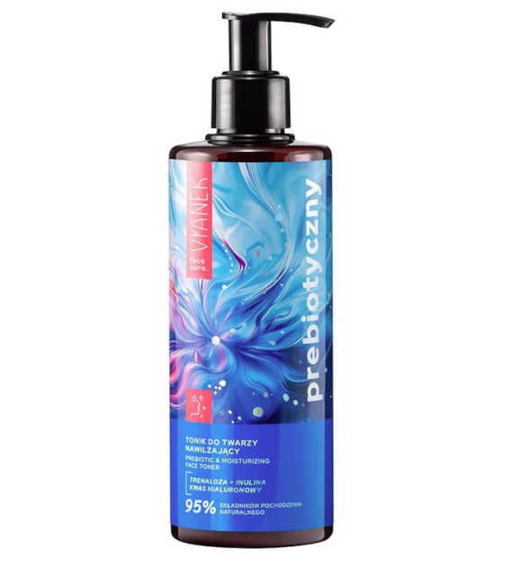 VIANEK Prebiotyczny tonik do twarzy nawilżający z trehalozą 300ml SYLVECO